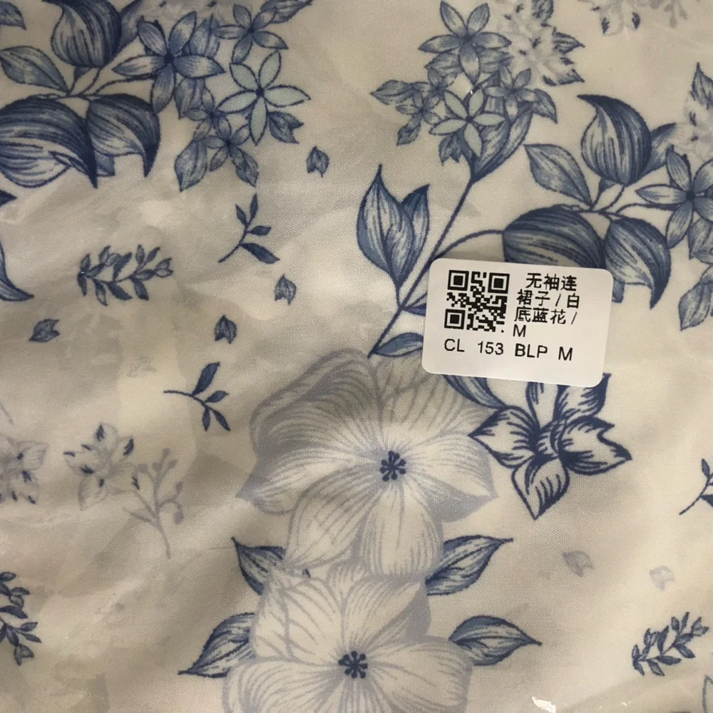 Blue Floral Summer Dress - Picture 8 of 9